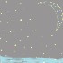 snowing on the moon