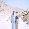 with a bedouin