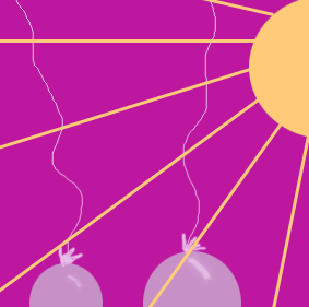 topsyturvy balloons
