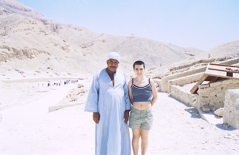 with a bedouin
