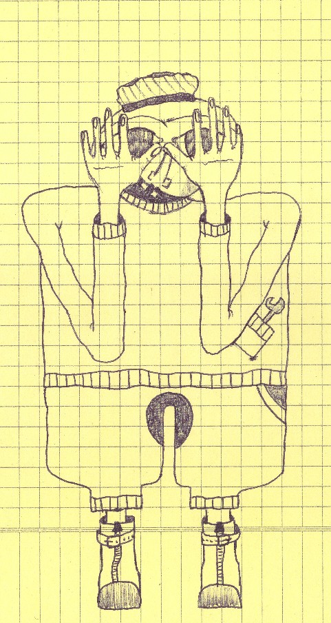 world through fingers
