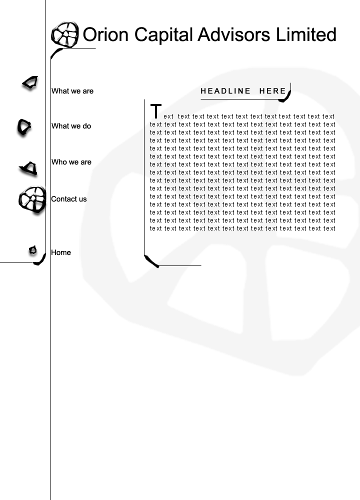 www.ocal.ru webpage design